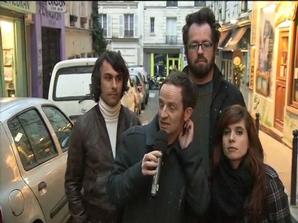 Dionysos  soutient Hervé et Stéphane, journalistes otages