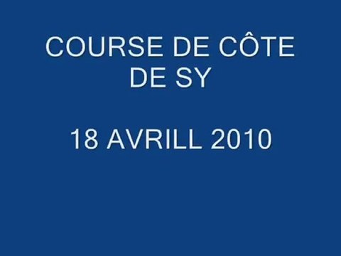 course de cote de SY 2010