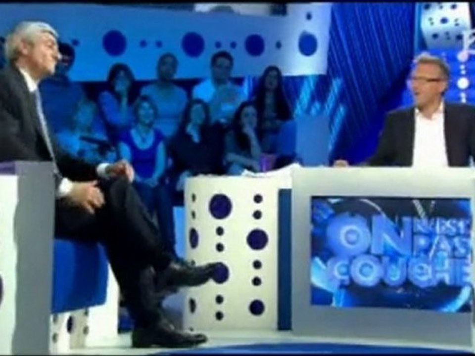 Hervé Morin, invité d'On n'est pas couché - 17 avril 2010