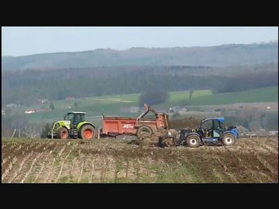 Epandage de fumier 2010 / Spreading of manure 2010