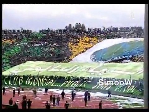 Derby Casablancais - 5 Tifos (3 GreenBoys - 2 Winners)