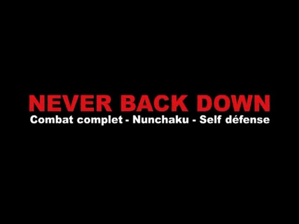 Never back down 2010 - Club à RENNES (35) de Combat complet