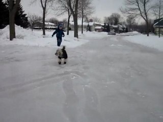 pas facile les sports d'hiver