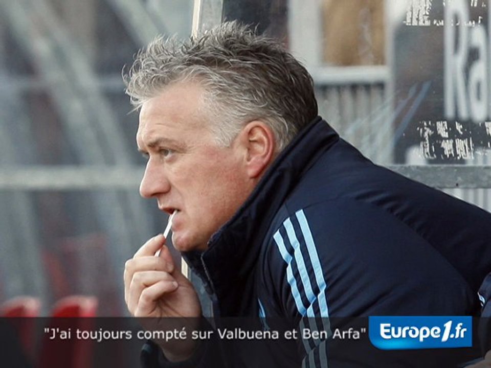Deschamps évoque le duo Valbuena-Ben Arfa