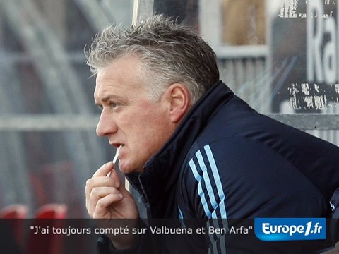 Deschamps évoque le duo Valbuena-Ben Arfa