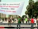 Manifestaciones anti y pro migrantes en EE.UU.
