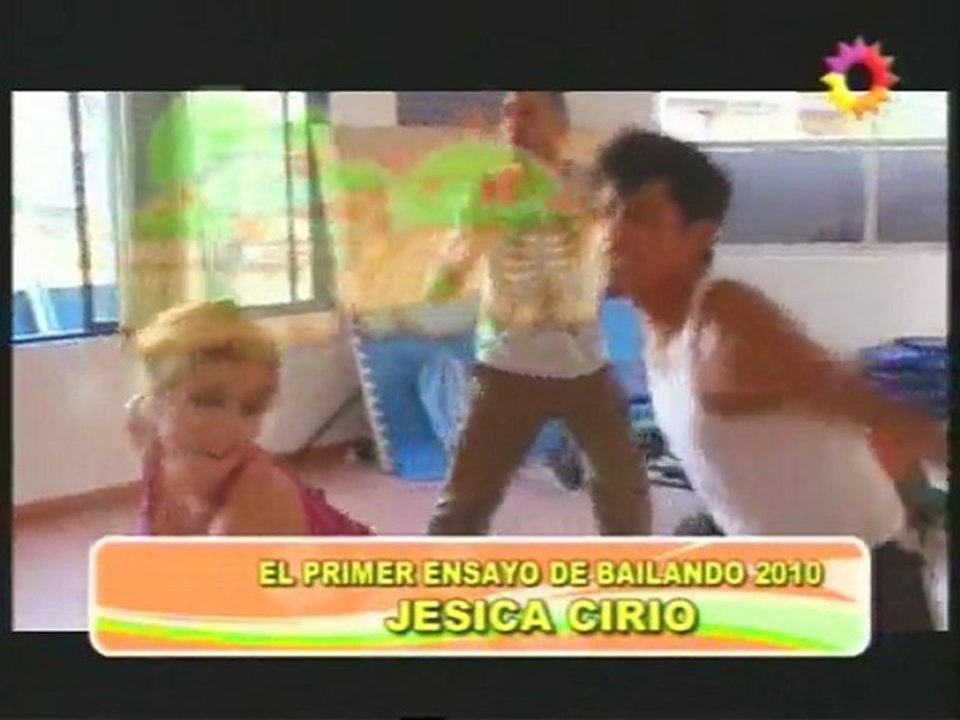 Ensayo Yesica Cirio para bailando 2010