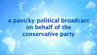Cameronettes Conservative Party Political Broadcast. David Cameron, lovely, lovely, warm human being.
