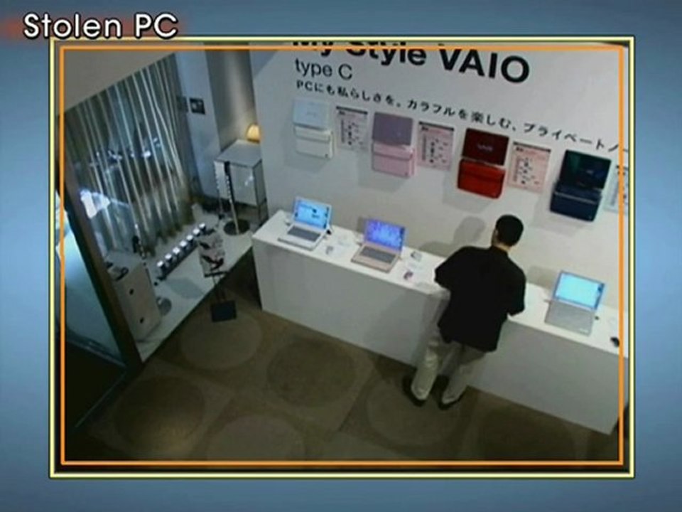 SONY CCTV Stolen PC
