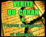 Coran, versets abrogeant et abrogés.