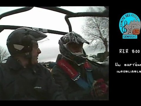 RZR 800 Rando Moto GENISSAC 2010