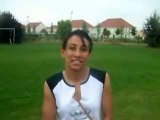 SABRINA DELHOUM , FOOTBALLEUSE ALGERIENNE