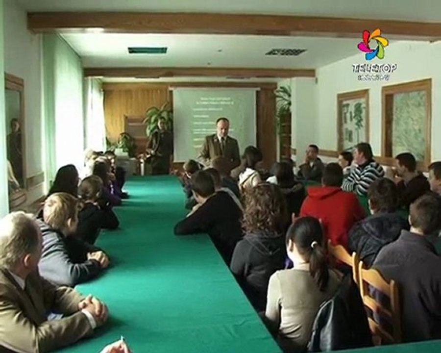 Spotkanie gimnazjalistów z leśnikami Ostrów Mazowiecka 2010