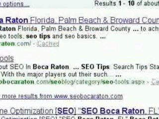 Boca Raton Search Engine Optimzation - SEOBocaRaton.com