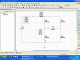 Calculation and simulation of node voltages of a circuit