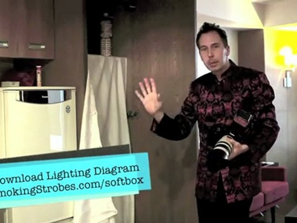 Photography lighting trick: using a shower curtain