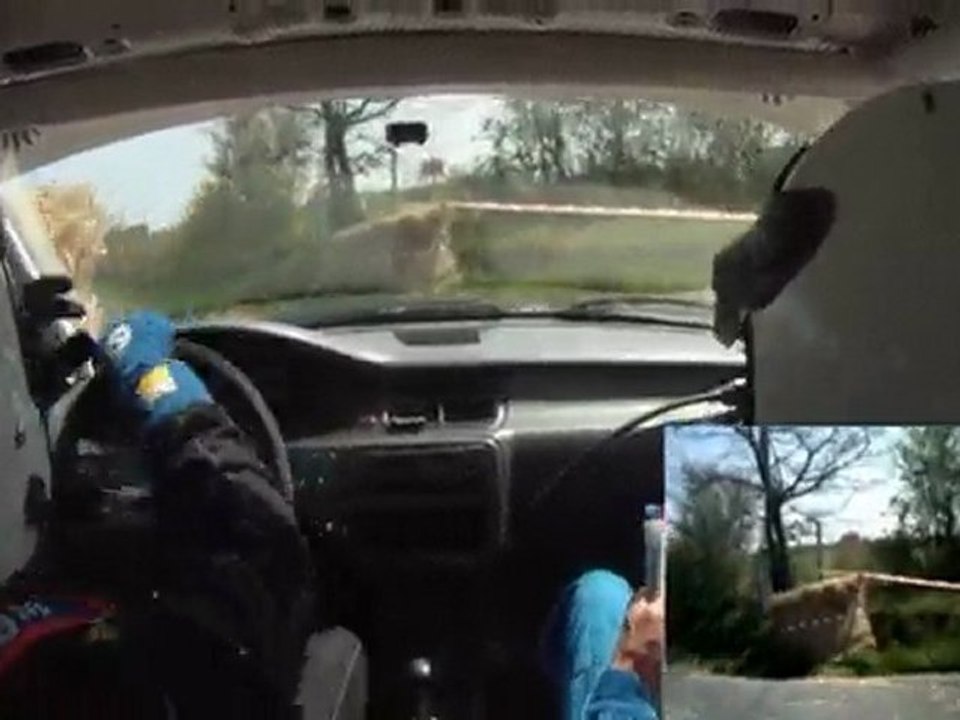 Rallye solognot 2010 es6 Honda civic N2