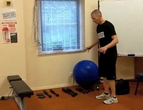 Burpee Variation with Hobart Personal Trainer