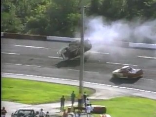 nascar truck 1996 flip