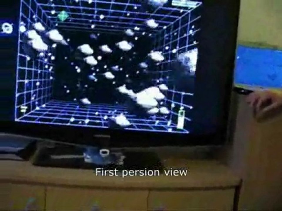 Wiiroes - Vidéo game 3D with wiimote controller and IR LEDs