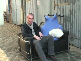 Olivier Peyricot designer à la Foire de Paris