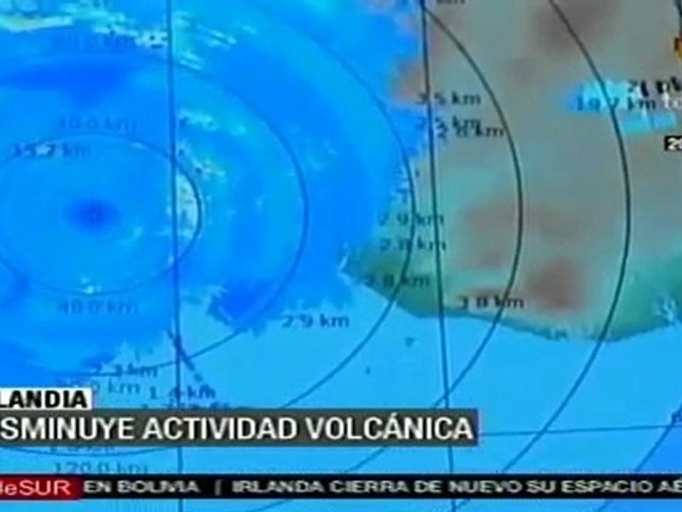 Disminuye actividad del volcán Eyjafjallajökull (geólogos