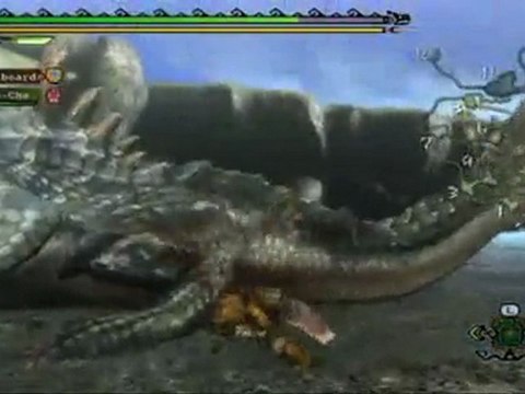 Monster Hunter Tri - Giant Monster Gameplay Part II