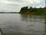 Speed boat sur le Mekong