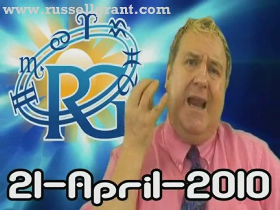 RussellGrant.com Video Horoscope Libra April Wednesday 21st
