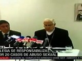 Iglesia chilena pide perdón por abusos a menores en ese pa