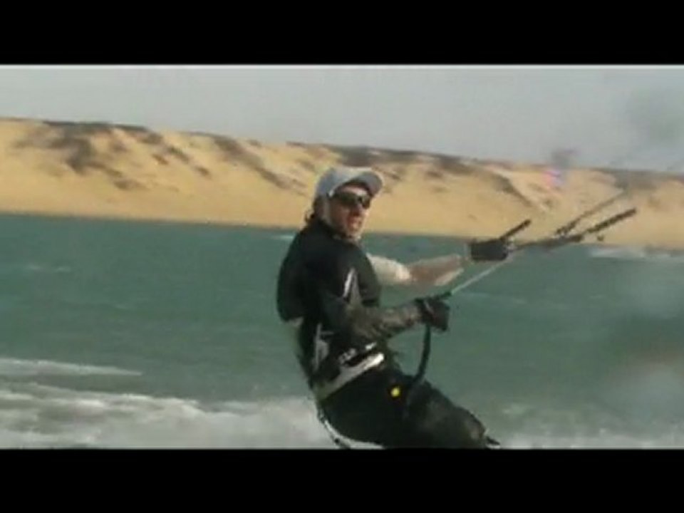 Video de Kitesurf à Dakhla en avril 2010