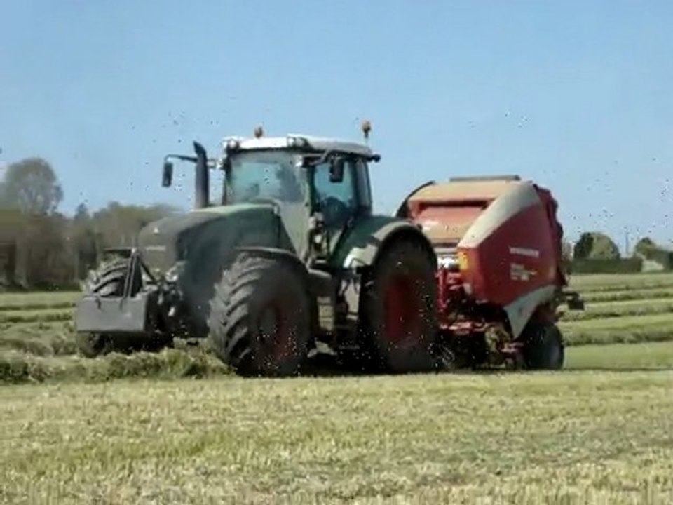 Fenaison 2010 chantier n ° 1