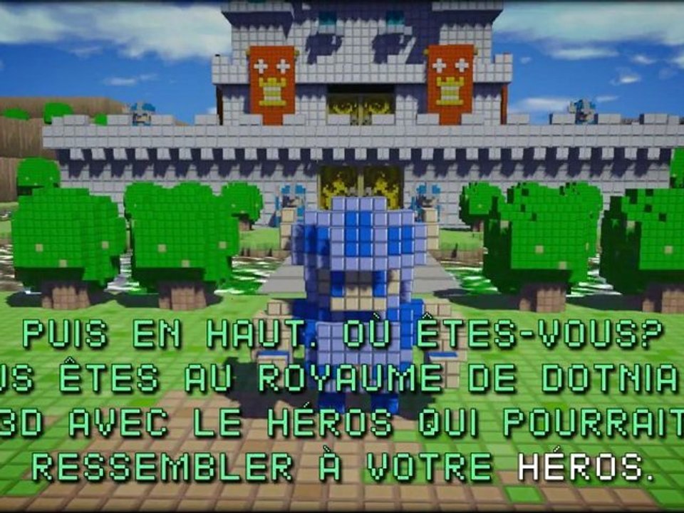 3D Dot Game Heroes - L'éditeur d'arme et de persos [VF]