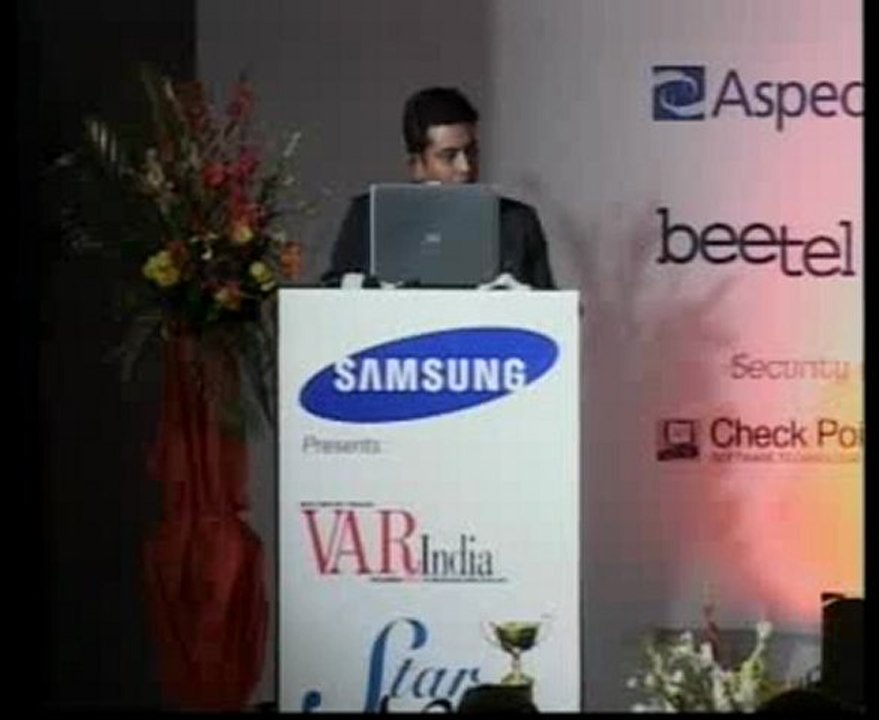 VARIndia-Md.Nasir-VARINDIA STARNITE AWARDS 2008