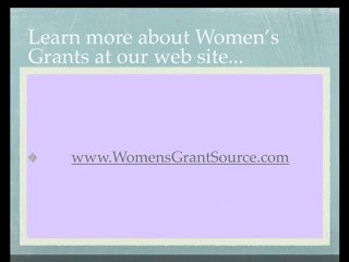 Small Business Grants for Women