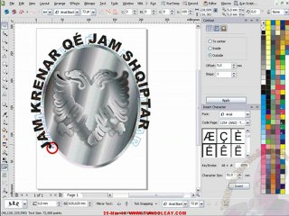 COREL METAL GORUNUM VERMEK METAL EFFECT by tuncowsky