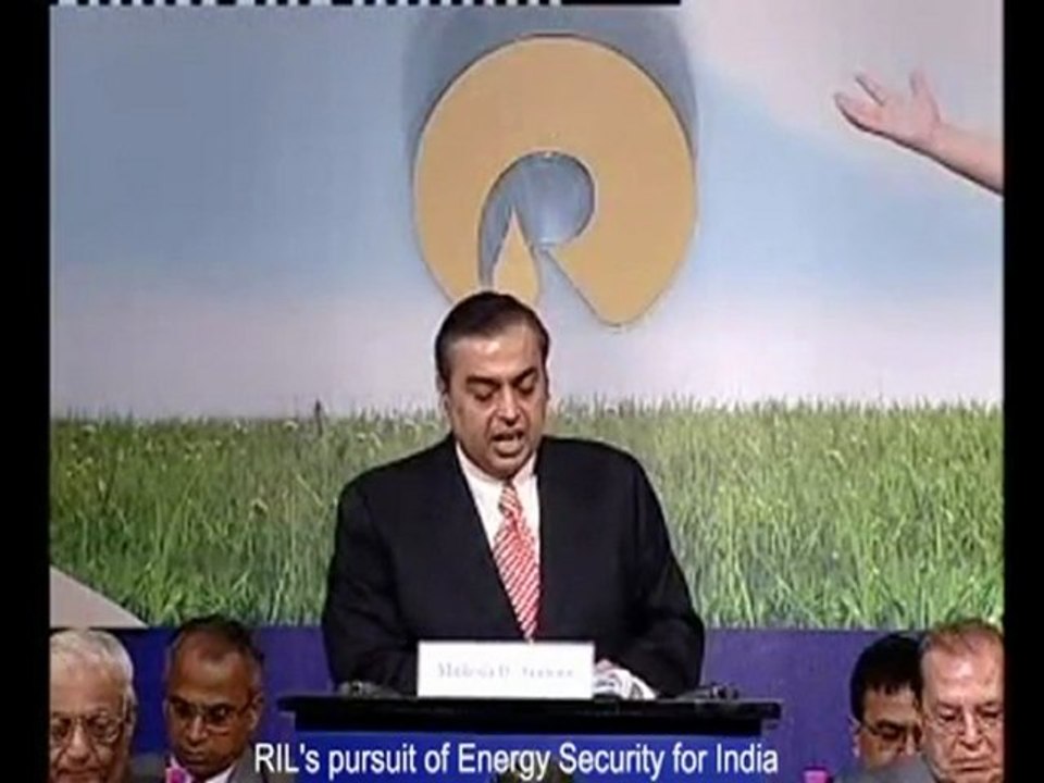 RIL’s pursuit of energy security for India