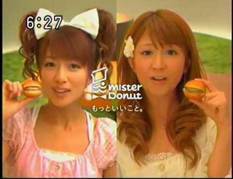 [CM] Mari Yaguchi & Nozomi Tsuji - Donut Burger (Mosdo)