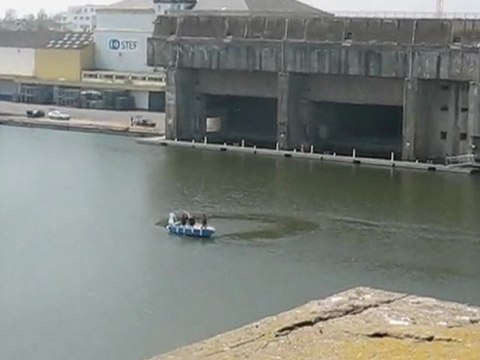Saint Nazaire : petit bateau