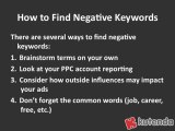 Using Negative Keywords for Better PPC Results - Kutenda Tip