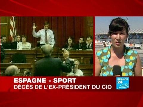 Décès de l'ancien président du CIO Juan Antonio Samaranch