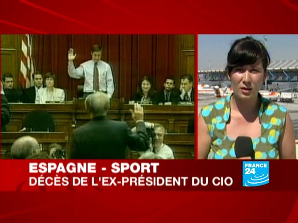 Décès de l'ancien président du CIO Juan Antonio Samaranch