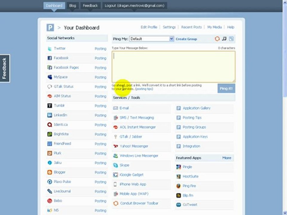 Let Forty Social Networks Spread Your MessageFREE