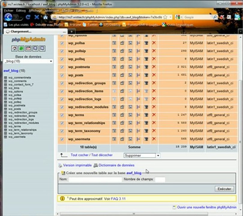 Bien importer sa base de données WordPress