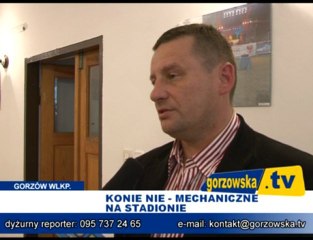 Konie nie - mechaniczne na stadionie