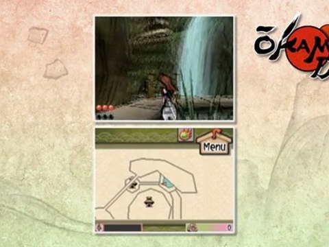 Gameplay de Okami-Den (Nintendo Ds)