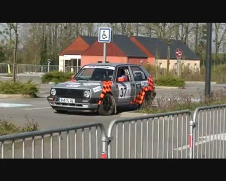 RALLYE VILLE DE VERVINS 2010-TETE A QUEUE VINCENT CHRISTIANN