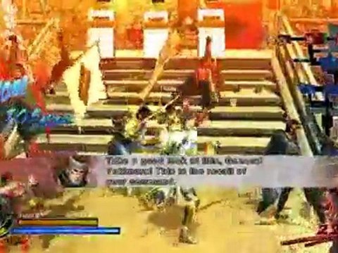 Sengoku Basara: Samurai Heroes-Captivate 10: Masamune Gamepl