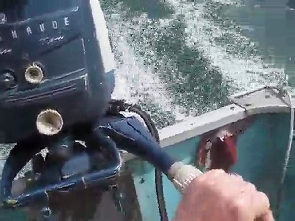 Classic Evinrude Sportwin Outboard Motor 1958 10 horsepower