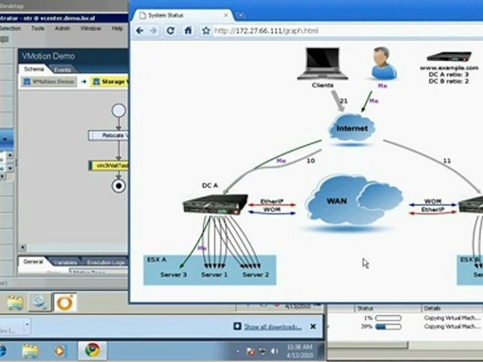 F5 Long Distance VMotion Solution Demo